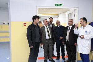 بازدید هیئت عراقی از بیمارستان مهدی کلینیک مجتمع بیمارستانی امام خمینی(ره)
